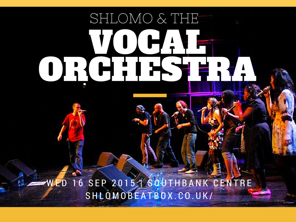 11 tickets left! tickets.southbankcentre.co.uk/booking/produc… <a href="/VocalOrchestra/">The Vocal Orchestra</a> <a href="/southbankcentre/">Southbank Centre</a> 16 sep!