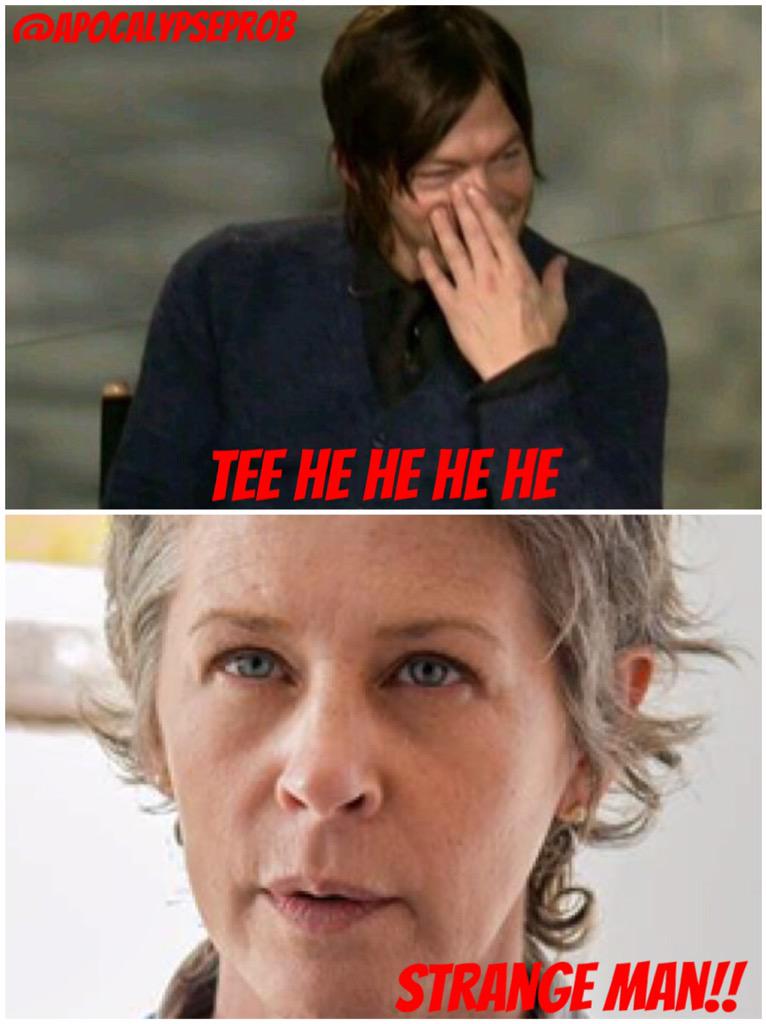 ApocalypseProb's tweet photo. When you remember something funny,you laugh to yourself and people think you're mad &amp; hearing voices
#TWDFamily http://t.co/k7hY91RKPm