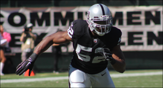 Raiders's tweet photo. "I’m a worker and I’m a grinder, so it’s all I know." ~ @52Mack_ 

More from the offseason: http://t.co/rcEIZENuAf http://t.co/Hi6A22ZXmd