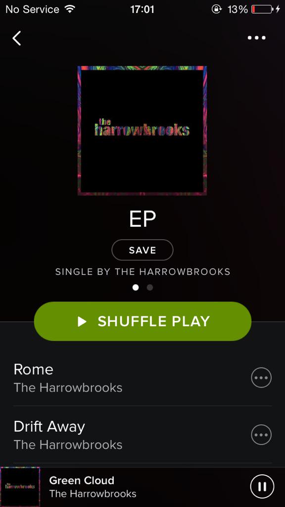 The EP is now up online let us know what you think. Sound as fuck Dan open.spotify.com/album/33FZAmuw… X