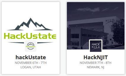 MLHacks's tweet image. Super excited to announce the initial Fall 2015 Hackathon Season! 🍁 news.mlh.io/announcing-the… #HappyHacking