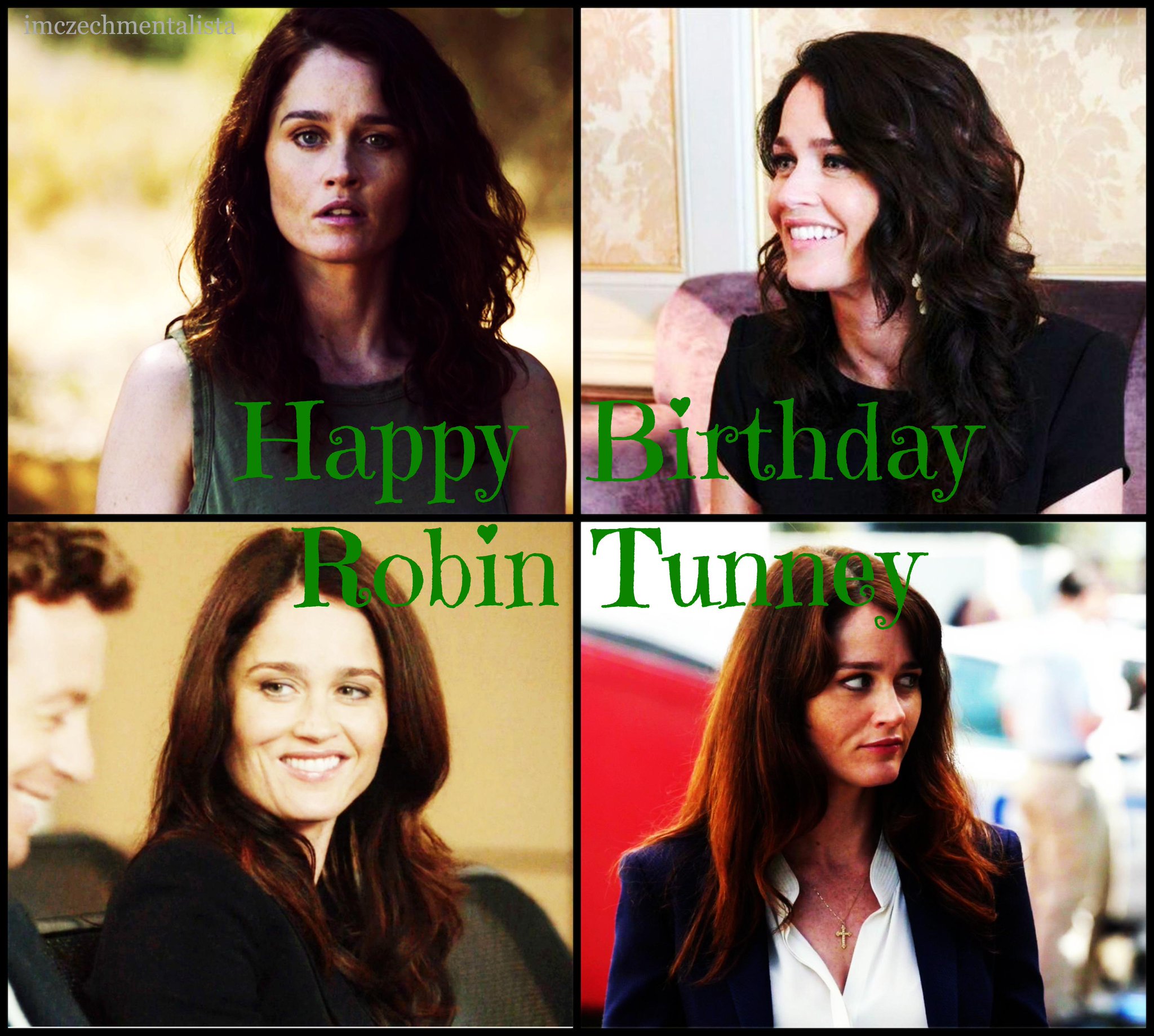 Happy Birthday to the most amazing woman in the world! <3 Happy Birthday Robin Tunney 