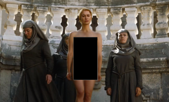 Cersei walk of shame