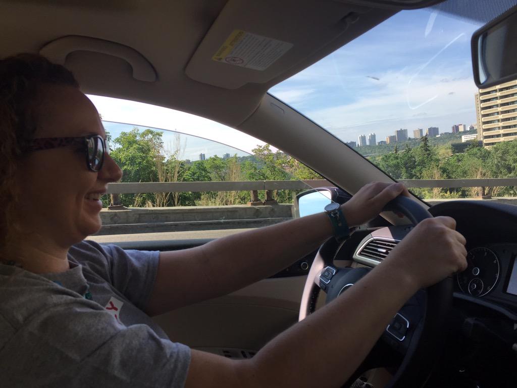 TennerAshley's tweet photo. On our way to pick up Jan @ChildCareYMCA @YMCANorthernAB @drivencrazy #drivencrazy @ilovemyjob #ilovemyjob http://t.co/ryjp0sRZl5