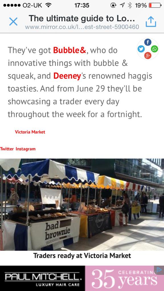 ShepherdsMkts's tweet photo. Great mentions! @deeneys @BubbleandMarita @BadBrownieCo @hushhushchefs #Startisans #Streetisans! http://t.co/pdwLmDRsnx