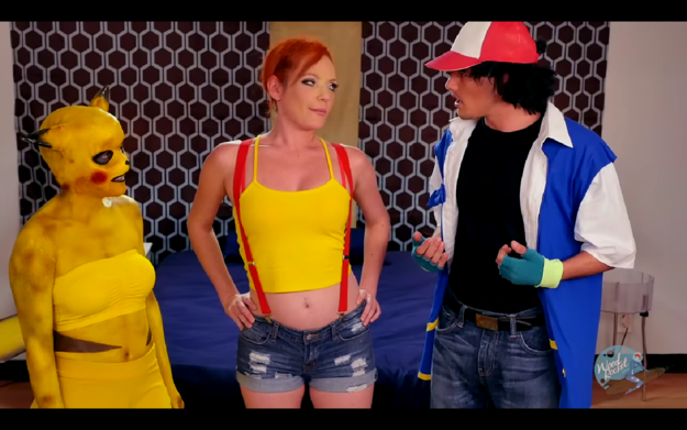A photo from the Pokemon porn parody on @Wood_Rocket @rizzoford @KassondraRaine @tyler_nixon @leeroymyers<a class="tags" href="/tag/wood_rocket">@wood_rocket</a><a href="/tag/strokemon"class="tags"><span>#strokemon</span></a>