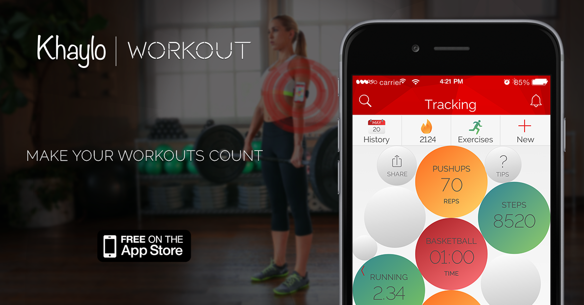 app Khaylo workout running mesure app Khaylo workout running mesure