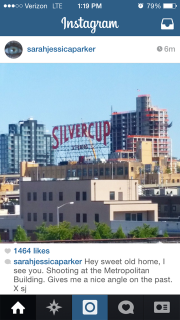 SilvercupNYC's tweet photo. #FBF when @SJP gave us some love! http://t.co/6Nyr7pwEnm