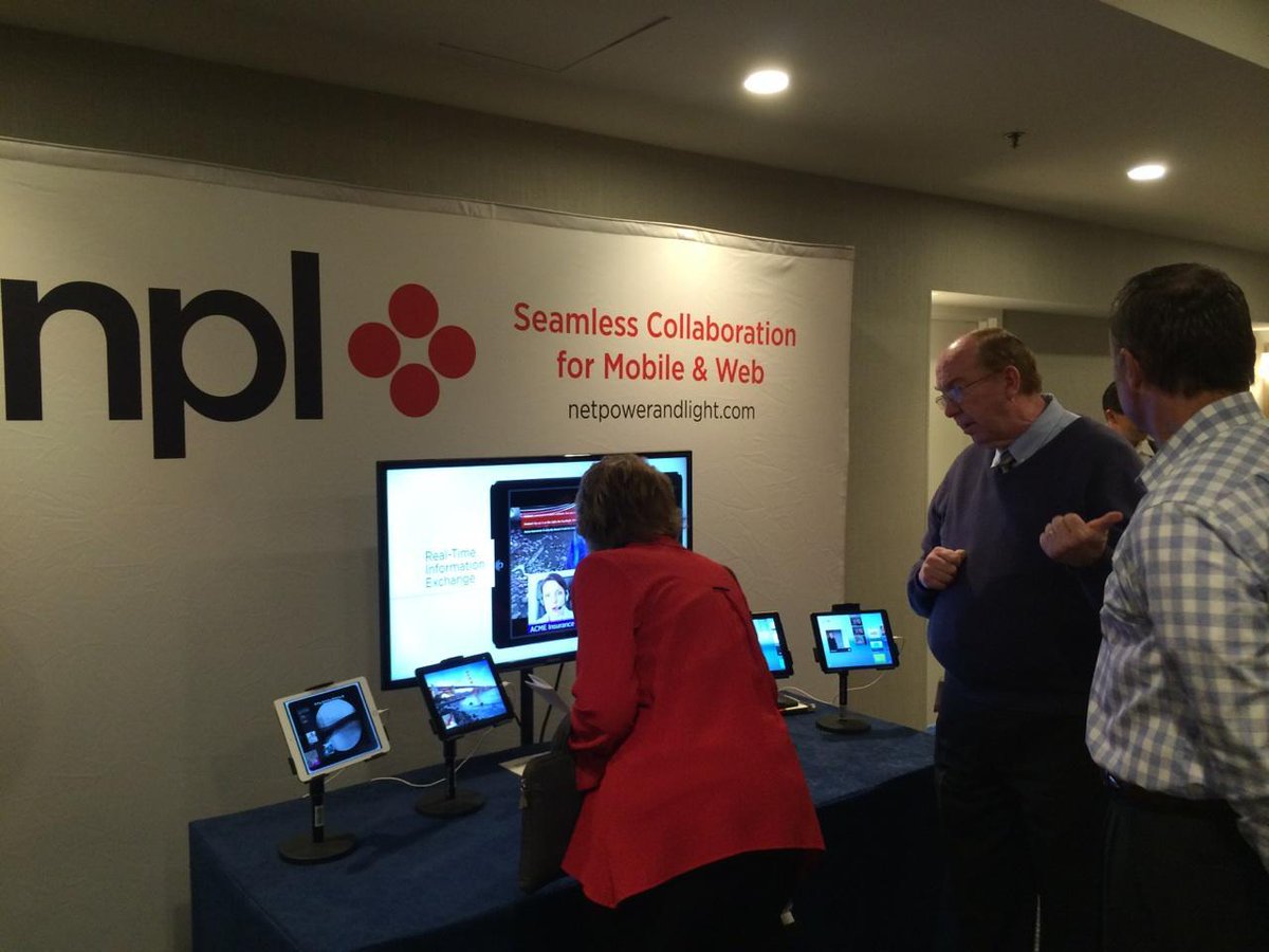 TogetherSpin's tweet photo. Don't forget to swing by the exhibit area for a demo of NPL's #videocollaboration platform #Spin at #chsd15 http://t.co/awwQblIe9G