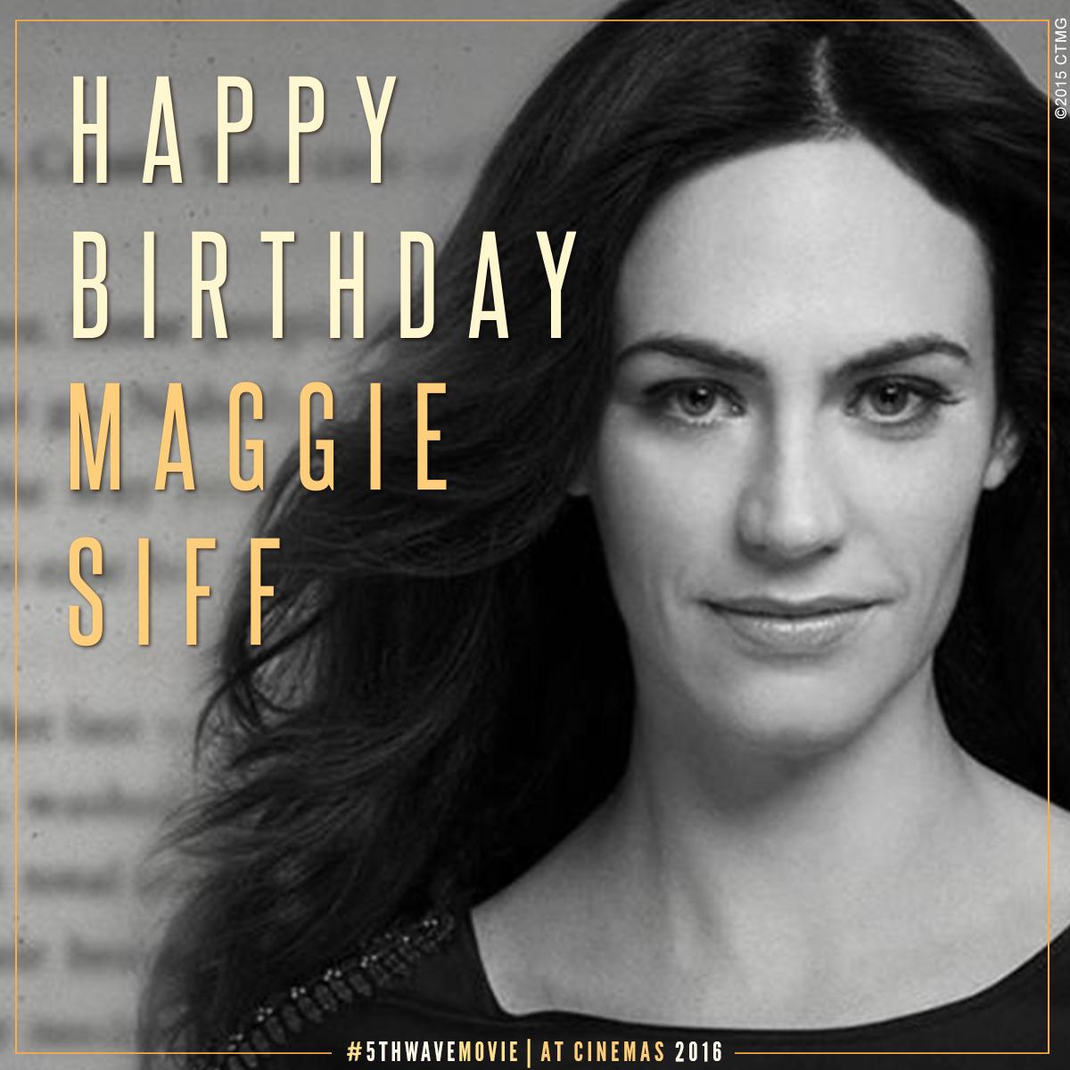 To wish the amazing Maggie Siff a very Happy Birthday! The is coming to cinemas 2016. 