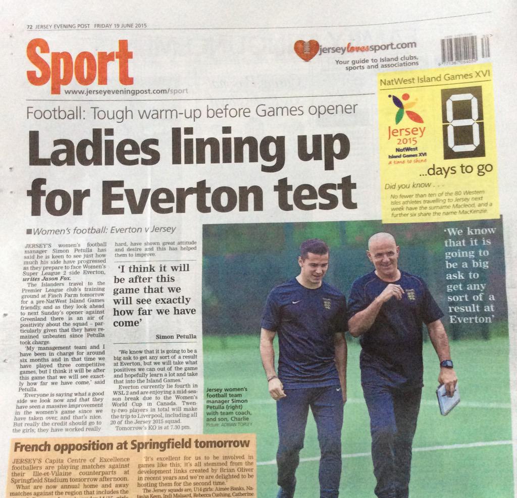 Thank you <a href="/JEPsport/">JEP Sport</a> for the coverage and support 👌🏻