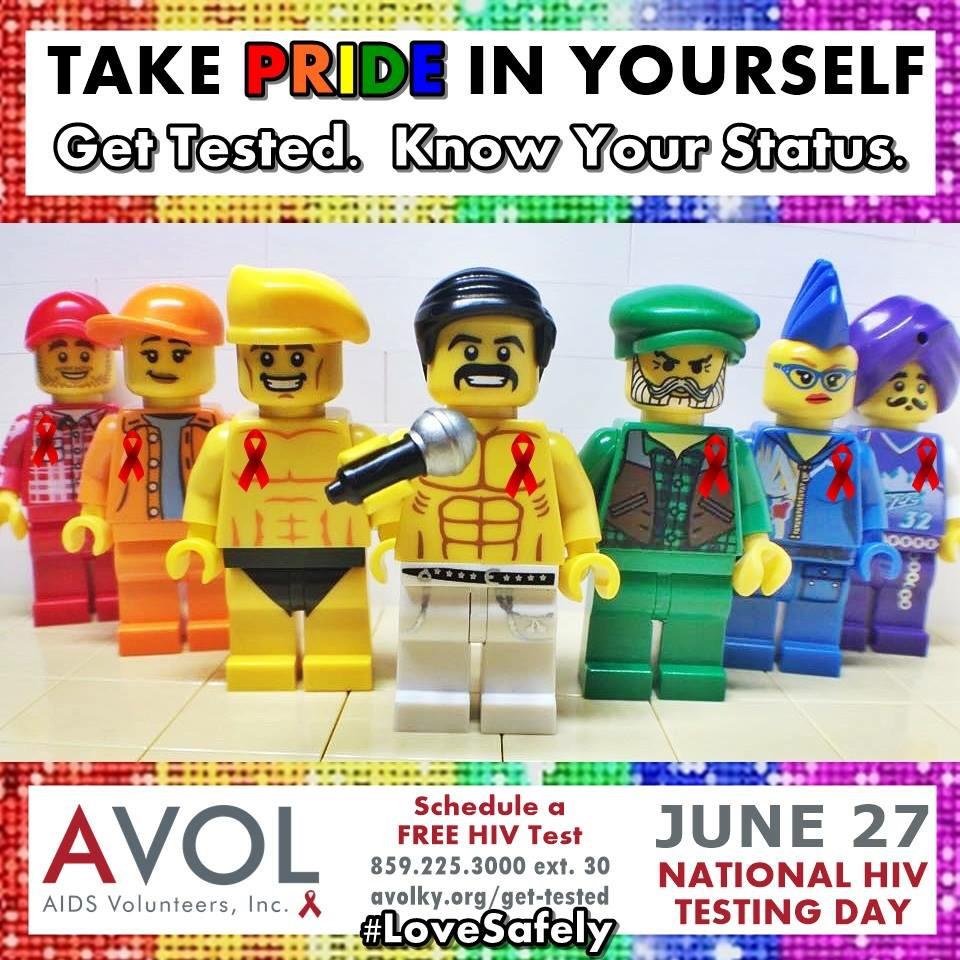 #health #pride #sharethelex #knowyourstatus #hiv #lesbian #gay #bi #trans #lovesafely #LGBT #NHTD @CDC_HIVAIDS