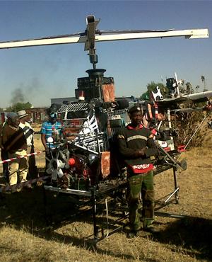 News24's tweet photo. An unemployed man at an decided to follow his dream - and build his own helicopter http://t.co/kHAWBq8DUE http://t.co/UFxPICS9Nq