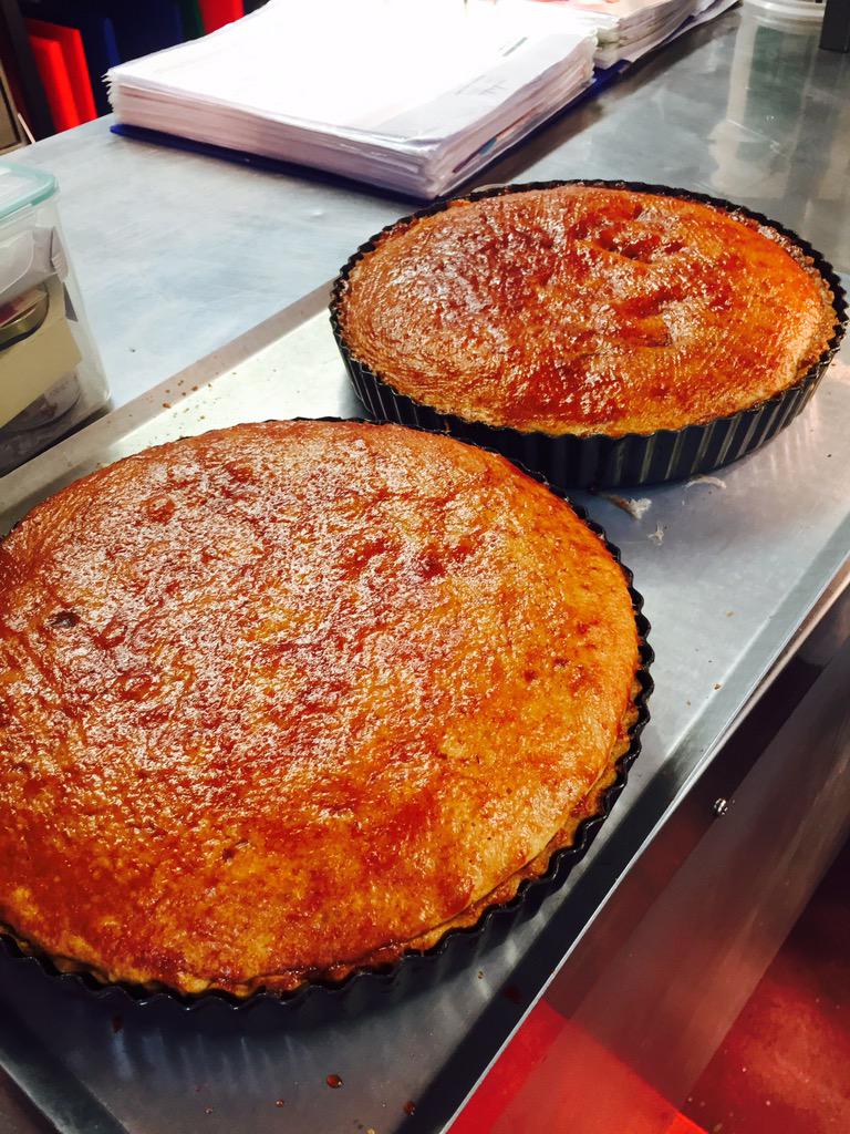 bar44tapas's tweet image. Wild prawns,crispy chickpeas &amp;amp; zamorano, griddled chicory/pomegranate on the pass. Jamón, Santiago tart ready to go!