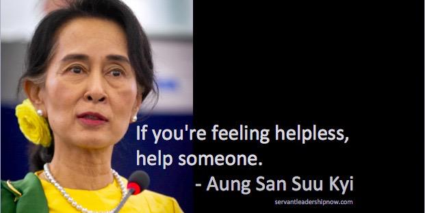 Happy Birthday to Aung San Suu Kyi, born this day in 1945! 