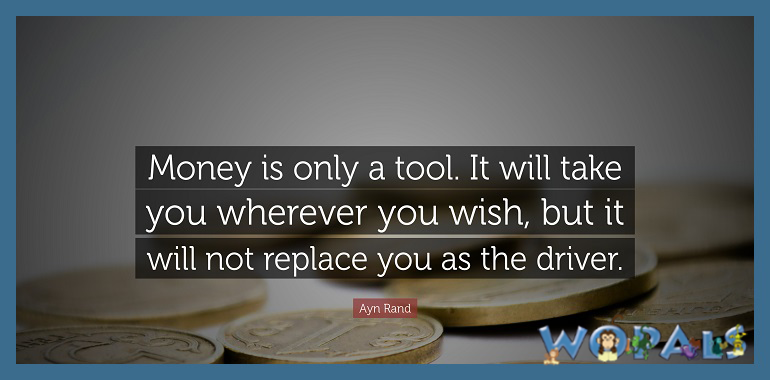 WOPALS's tweet image. #money #tool #wish #driver #quotes #aynrand #QuotesOfTheDay