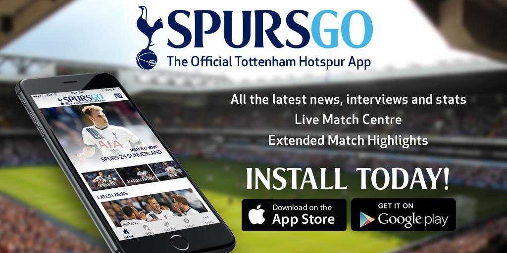 Tottenham Hotspur on Twitter "The new Spurs mobile app is live