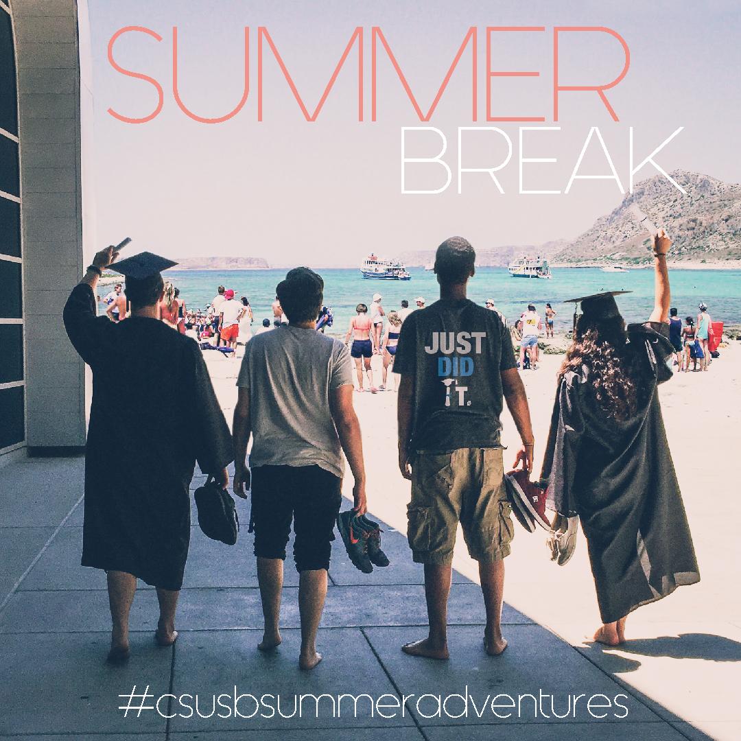 CSUSBRecWell's tweet photo. Congrats to the CSUSB class of 2015! Have a great summer Coyotes and share your adventures with us! #CsusbRecSports http://t.co/Irjd2NVbUf