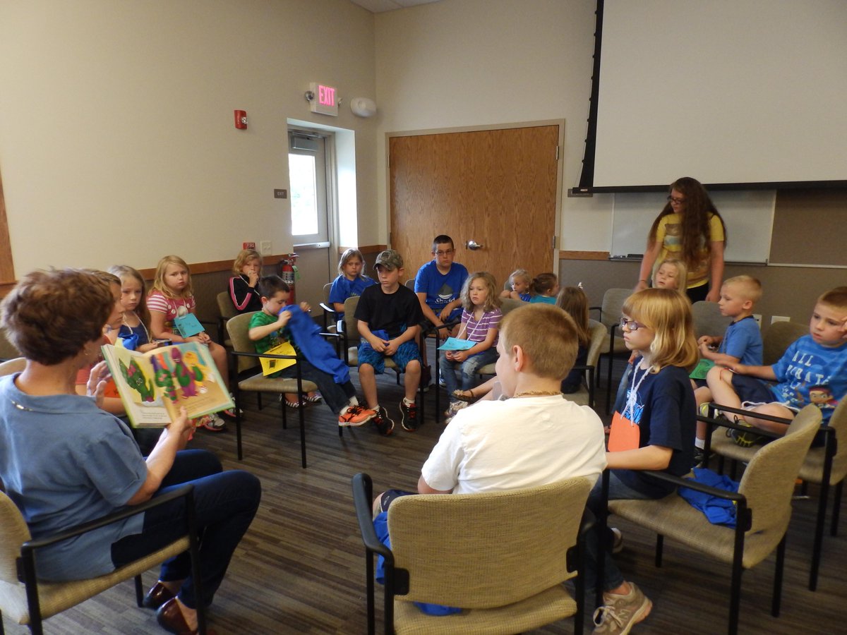 LibraryTechKate's tweet image. Trash to treasure - Summer Read participants made musical instruments from recycled items.