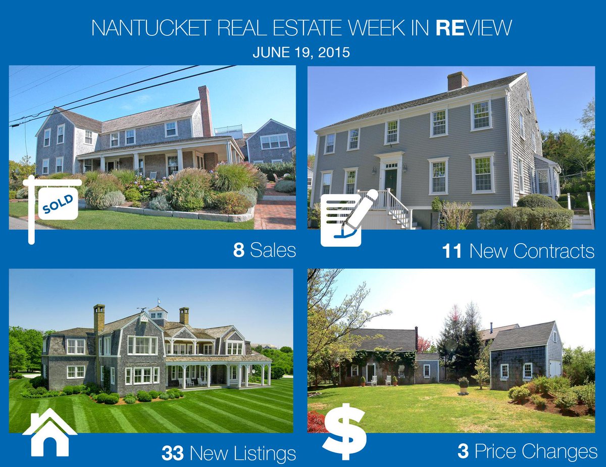 Nantucket real estate inventory rises with > $100MM in new listings added this week alone.  bit.ly/1Bt1RTM