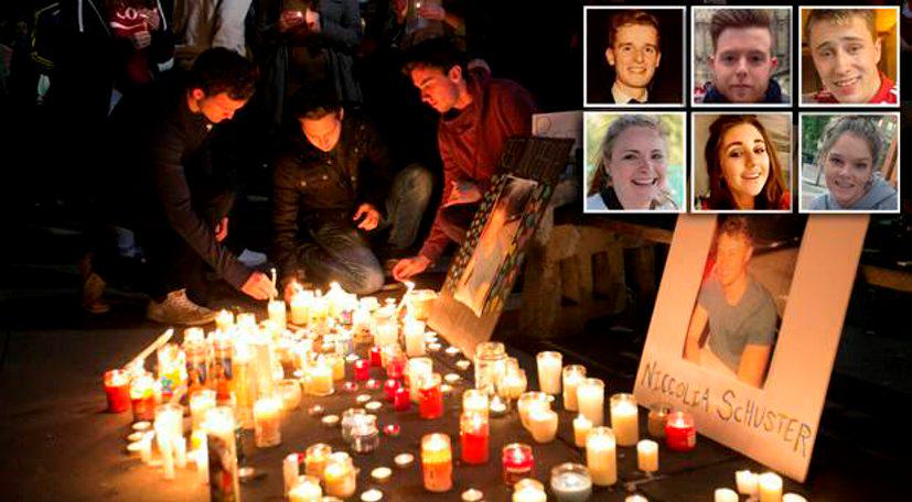 Independent_ie's tweet photo. #Berkeley - Grieving families in overnight vigil with remains of students before flight home: http://t.co/mmUG2r5DRL http://t.co/yP1w1gOvVI
