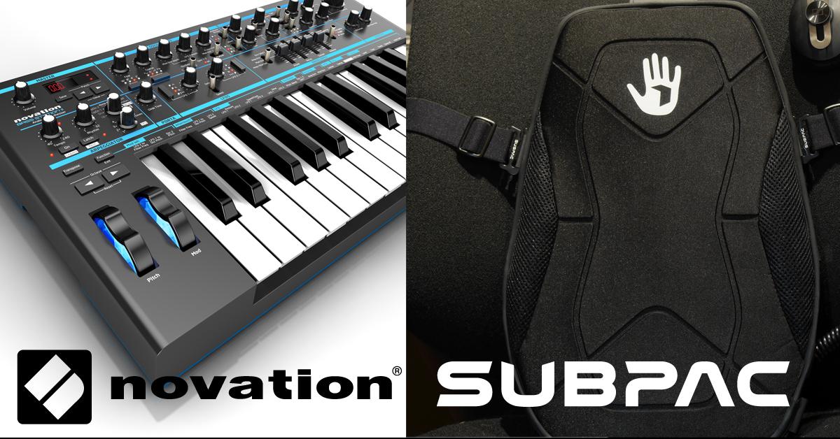 Collabing with our friends <a href="/WeAreNovation/">Novation</a> - WIN a BASS STATION II &amp; a <a href="/SubPac/">SUBPAC</a> S2! Enter here thesubpac.com/spreadbass/