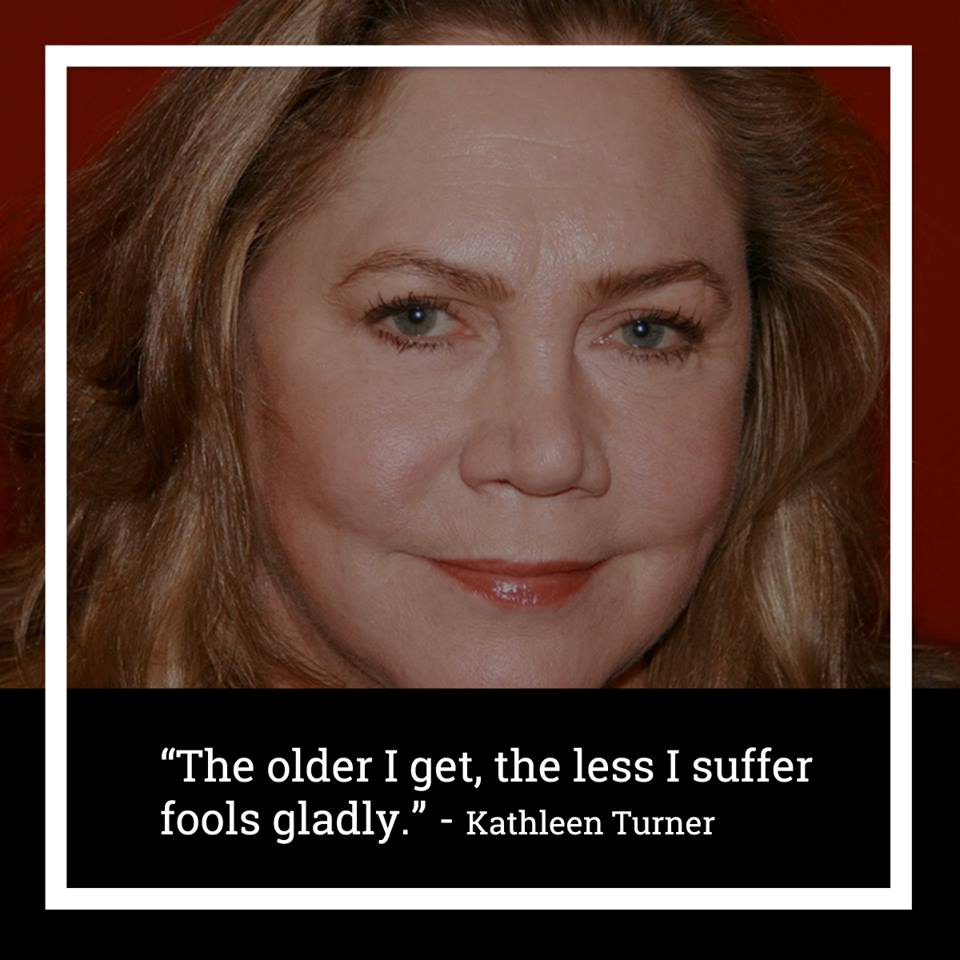 Happy birthday to actress Kathleen Turner, who turns 60 today. Image via 