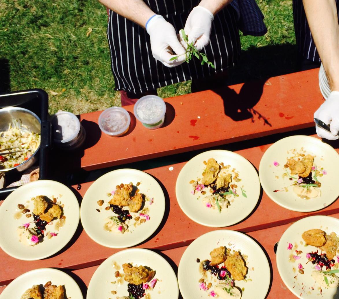 robinhallkemp's tweet photo. #setsailforhope chicken liver mousse! #thorough http://t.co/43S1roN10q