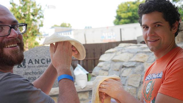 TCDrupal's tweet image. Everyone pitches in at Twin Cities Drupal Camp #IncrediblePizza 2015.tcdrupal.org June 25-28 
#TCDrupalArchive
