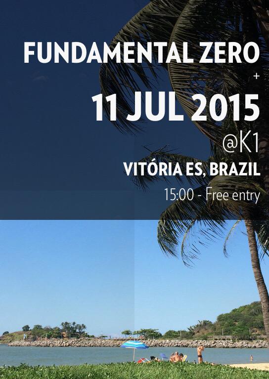 FundamentalZero's tweet photo. 11/Julho tem Fundametal Zero na Praia de Camburi em Vitória/ES 💙 http://t.co/XTECyoRBdd