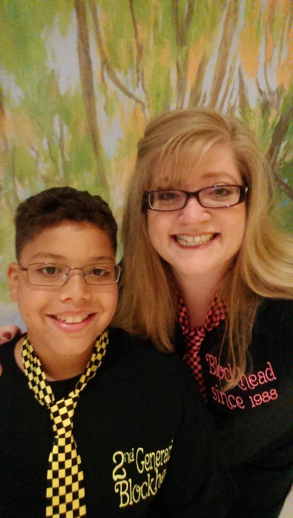 Getting ready for NKOTB concert.