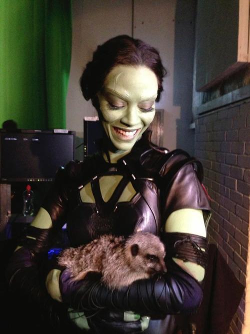 James GunnHappy Birthday to my great pal Zoe Saldana! She s one of my favorite people in the 