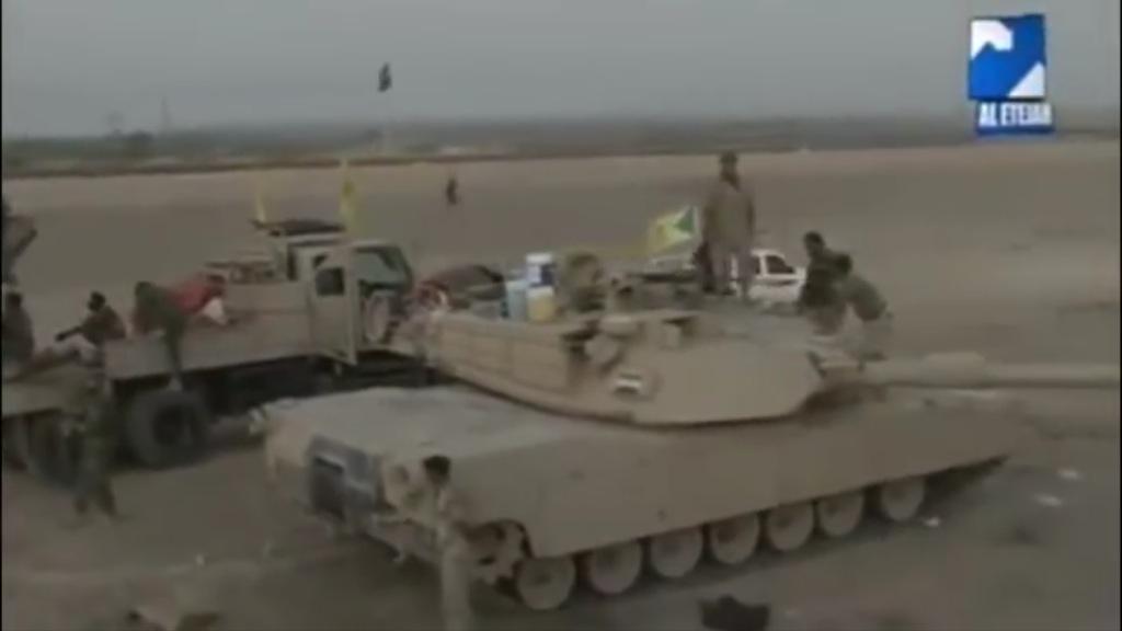 كيف وصلت دبابات ابرامز الى يد حزب الله في العراق !! CH5T4riWoAAmq6h