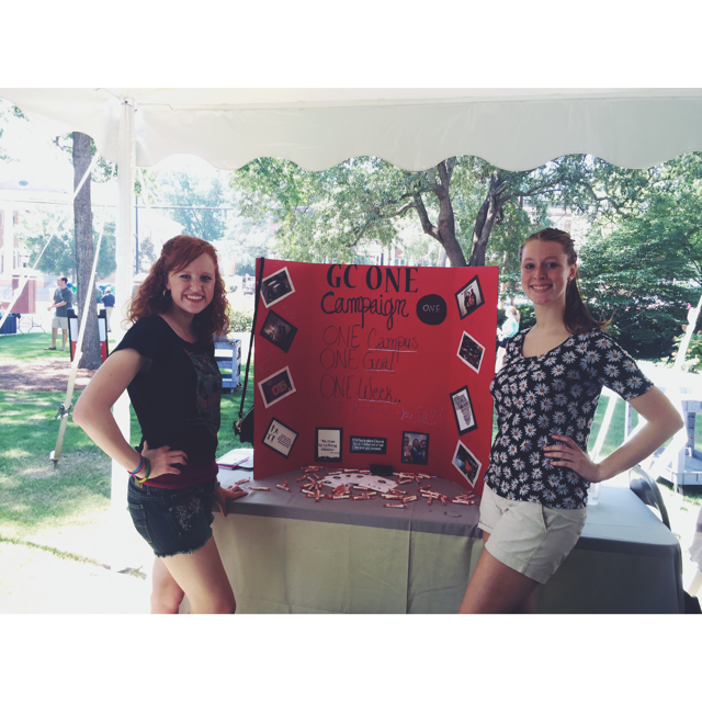 GCONECampaign's tweet photo. We had a great time at the Bobcat Marketplace today! #GCorientation #gcsu19 http://t.co/F9KgqTbXPD