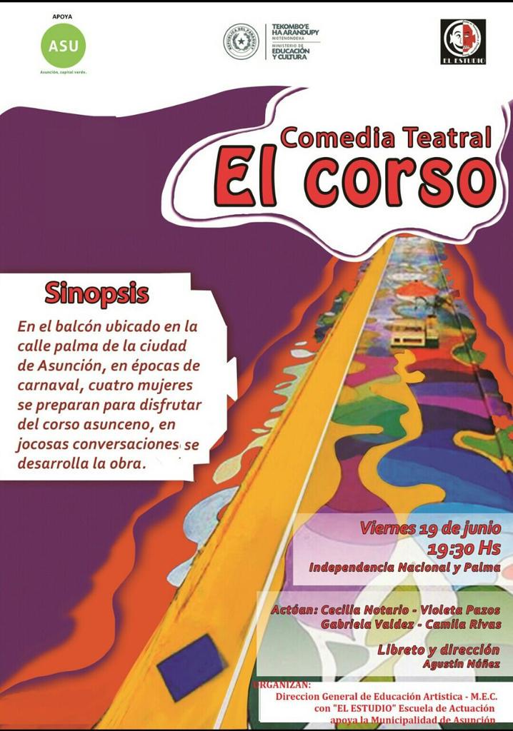 Hoy a las 19:30 hs en Palma Peatonal!