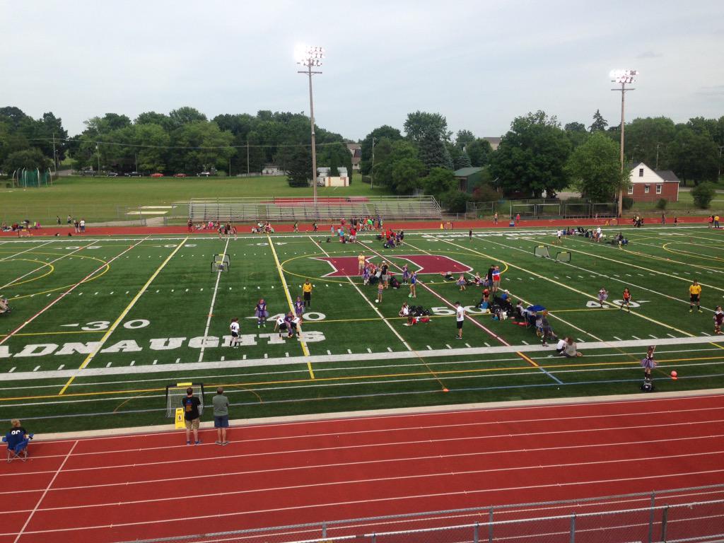 We are up and running at the girls night of the Dexter at dark 3v3 tournament! Good luck to all the teams!