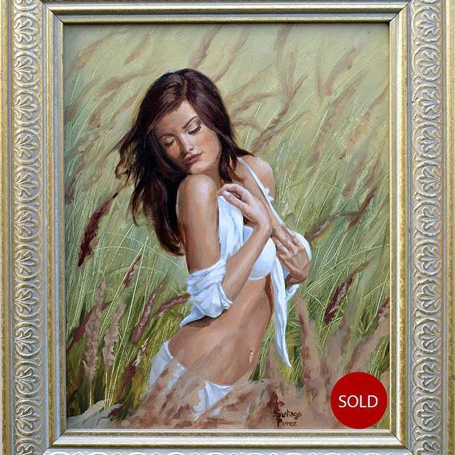 SantiagoPArt's tweet photo. "Growing" is headed to her new home in Alexandria, VA. Enjoy M.M.! #soldartwork #originalo⦠http://t.co/kwqqtRz7Di http://t.co/BuGqgv90iB