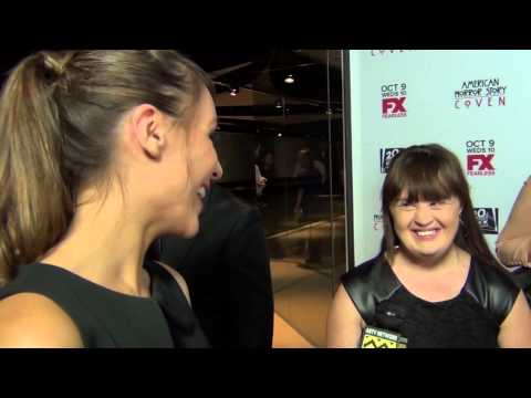 Jamie Brewer  Interview | American Horror Story : Coven | Red Carpet Premiere vid.staged.com/jgNp #staged