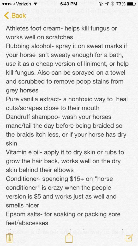 GroomSecrets's tweet image. The ultimate #gtotd ... Drugstore essentials for every barn