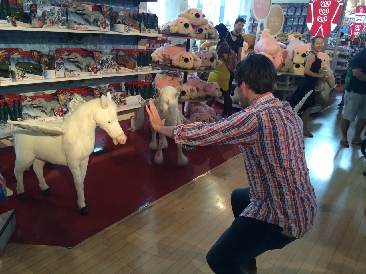 fao schwarz unicorn