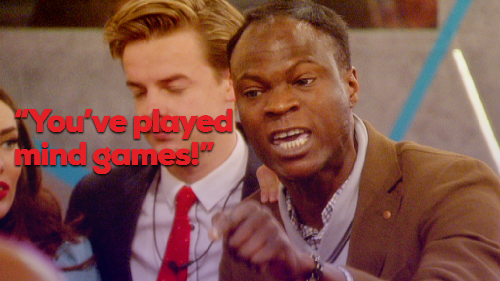 bbuk's tweet photo. You saw a clip on #BBBOTS but here's Brian's RAGE in full: http://t.co/M4hJci4LEQ #BBUK http://t.co/udonShqirL
