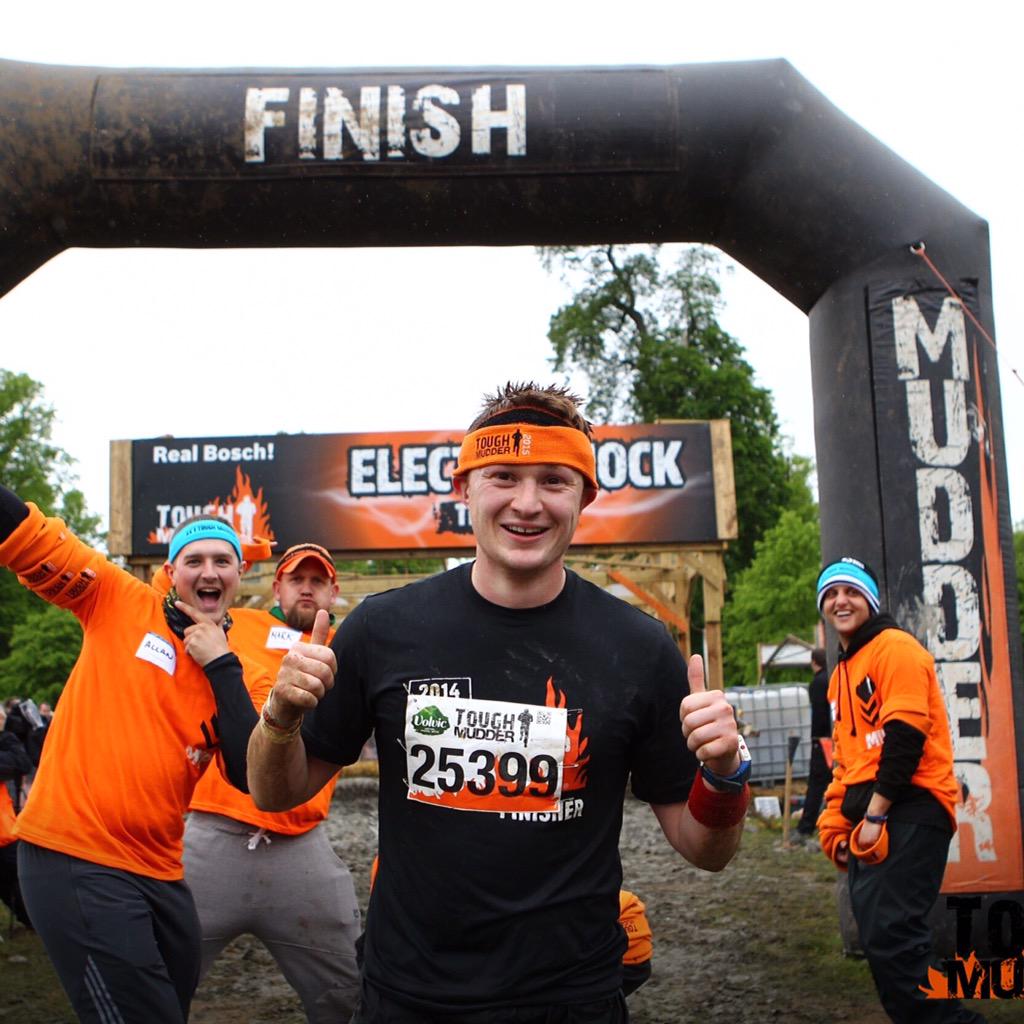 Raptor_OCR's tweet photo. Not much compares to crossing the finish line knowing you've given everything. #BewaretheBite #raptorocr @ToughMudder http://t.co/HD270dZk1m