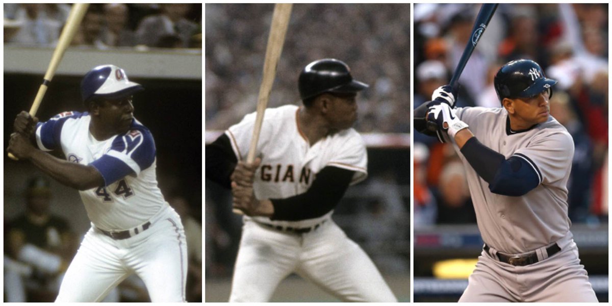 SportsCenter's tweet photo. Alex Rodriguez joins Hank Aaron &amp; Willie Mays as only players in MLB history with 600 HR and 3,000 career hits. http://t.co/kFNCbQkTBg
