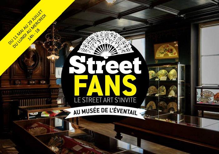 Annehoguetparis's tweet image. Des #éventails à la mode #streetart ! Découvrez l'exposition #streetfans au @MuseeEventail.