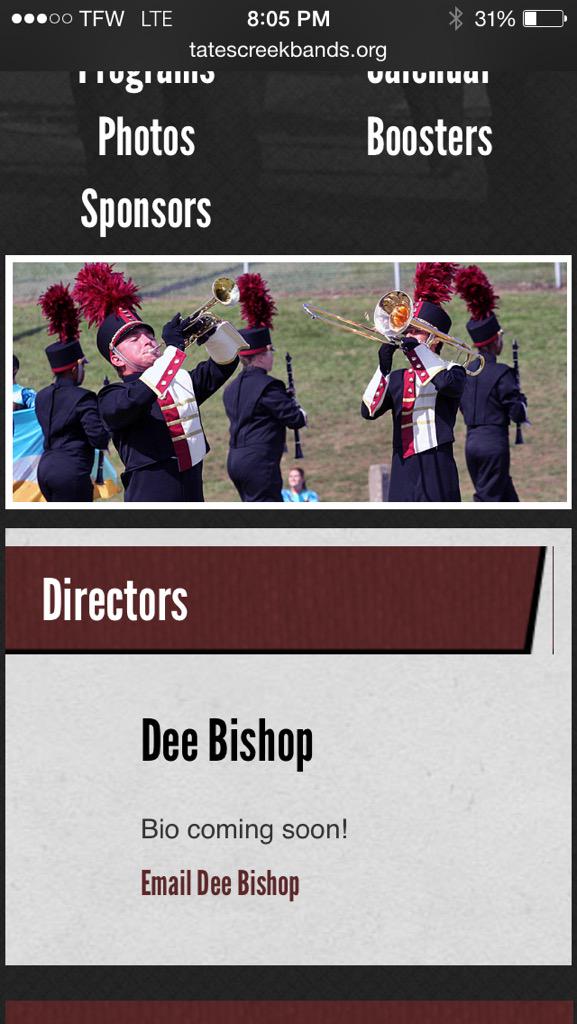 kyle_sullivan97's tweet photo. When the band website lies 😒 #ByeDee http://t.co/XRW1XsbItc