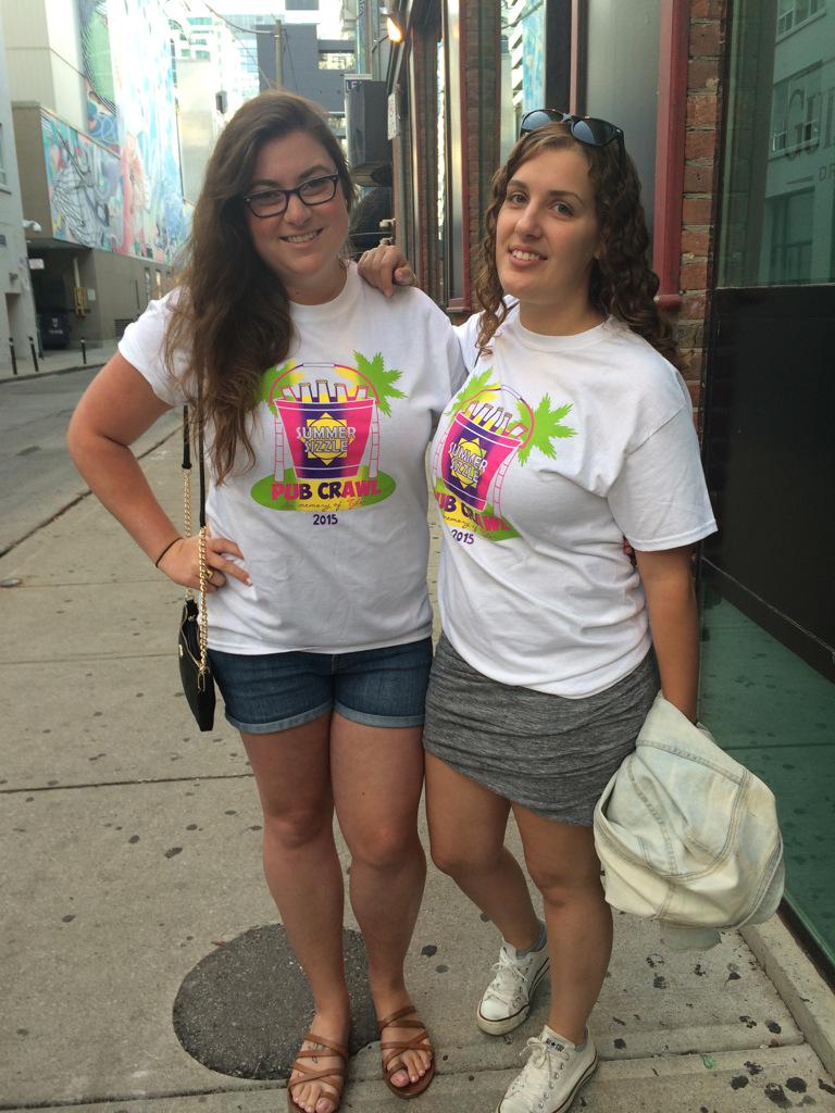 mlosier4's tweet photo. #summersizzleTO look at us we like poutine http://t.co/hjNoKKclqE