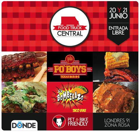Comida nacional e internacional en el <a href="/FTCentralMX/">Foodtruck Central</a>, ideal para celebrar a papá este 20 y 21. ow.ly/OvrBJ
