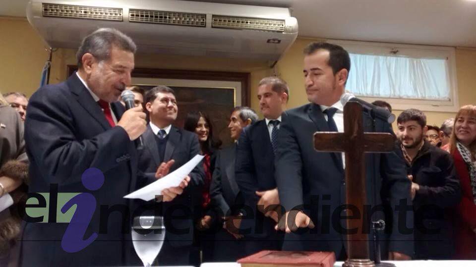 Gracias a todos los que hoy me acompañaron en el acto de jura como nuevo secretario de deportes de la provincia ✌️✌️