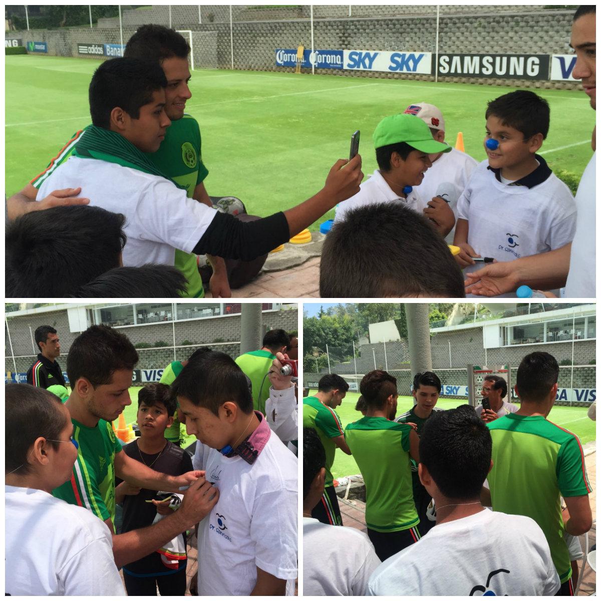 miseleccionmx's tweet image. #NotiTri @VisaMX Hoy nos visitó en el CAR la Fundación @DrSonrisasAC.