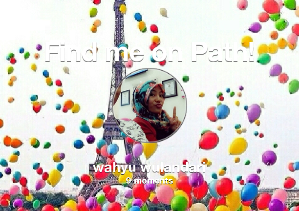 twitnnaluw's tweet photo. Find me on #Path now! Go to: http://t.co/y09r7c32EE! #thepersonalnetwork http://t.co/jIy6OoWvc5